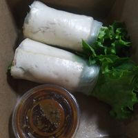 Spring rolls at Pho T&N  in Poulsbo