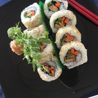 Vegan Sushi at Jazmin in Tenerife