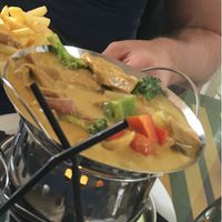 Creamy curry with Tofu  at Jazmin in Tenerife