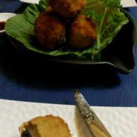 Crispy filled mushrooms at Jazmin in Tenerife