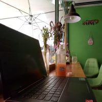 Nice working space. at Green Library in Plovdiv