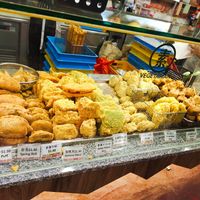 Various kind of fried food at Dough Culture - North Point City in North Singapore