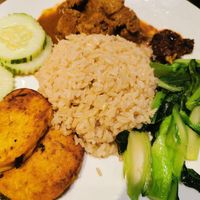 Daily special Nasi Lemak at Genesis 创世界素食馆 in Central Singapore