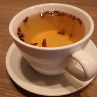 Burdock Tea at Genesis 创世界素食馆 in Central Singapore