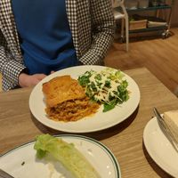 Lasagne at Genesis 创世界素食馆 in Central Singapore