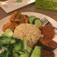 Korean vegan dish at Genesis 创世界素食馆 in Central Singapore