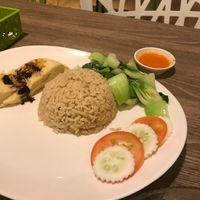 Chicken rice  at Genesis 创世界素食馆 in Central Singapore