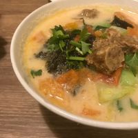 Fishhead soup  at Genesis 创世界素食馆 in Central Singapore