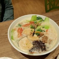 Fish head vermicelli yumm! at Genesis 创世界素食馆 in Central Singapore