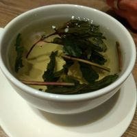 Mint tea at Genesis 创世界素食馆 in Central Singapore