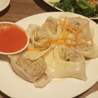 Dumplings at Genesis 创世界素食馆 in Central Singapore