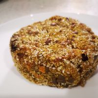 Turmeric and Potato Pattie at The Clean Food Store in Subiaco
