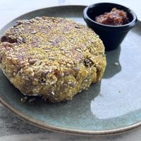 Tumeric potato patty  at The Clean Food Store in Subiaco