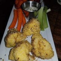 Seasoned Cauliflower "wings" at Founders in Los Angeles