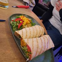 Vegetarischer Wrap at Künstlerhaus in Kempten