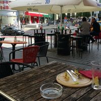 terrace Kunstlerhaus at Künstlerhaus in Kempten