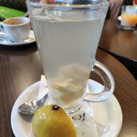 Fresh Ginger with Lemon at Pestre in Bratislava
