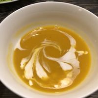 Set menu: Pumpkin soup  at Hun Hau 恆好咖啡藝文 in Hengchun