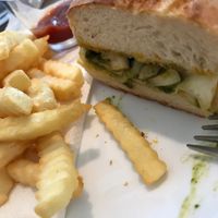 Baguette pesto at Hun Hau 恆好咖啡藝文 in Hengchun