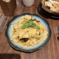 Double cooked cabbage  at DeliSoys - Shàng Shàn Dòu Jiā 上善豆家 in Taipei