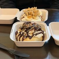 Turtle and a custom made  at Cinnaholic in Westlake