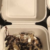 cookie dough at Cinnaholic in Westlake