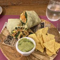 Tex mex vegan wrap  at Beet Vegetariano in Torrevieja