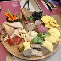 Trio platter   at Beet Vegetariano in Torrevieja