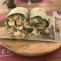 Fu Manchu Wrap (vegan version)  at Beet Vegetariano in Torrevieja