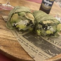 Afrodita Wrap (vegan version)  at Beet Vegetariano in Torrevieja