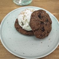 Ice cream cookie sandwich. at Ooh Cha Cha - Banqiao in Taipei