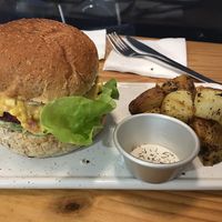 莎莎漢堡 / Southwestern Burger at Ooh Cha Cha - Banqiao in Taipei