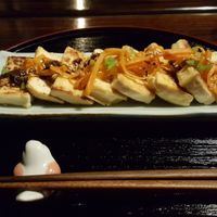...and the tofu steak! at Itadakizen in Kyoto