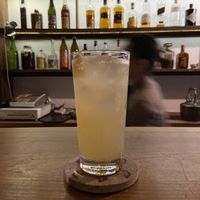 Home made ginger ale   at Itadakizen in Kyoto