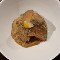 Courgettes avec sauce basilic (délicieux 🤝🤝) at Itadakizen in Kyoto