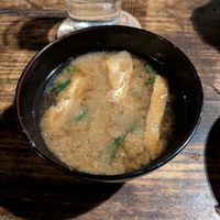 Miso soup at Itadakizen in Kyoto