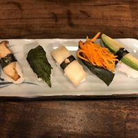 Sushi at Itadakizen in Kyoto