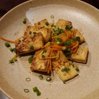 marinated fried tofu at Itadakizen in Kyoto