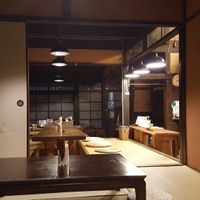 inside decor at Itadakizen in Kyoto