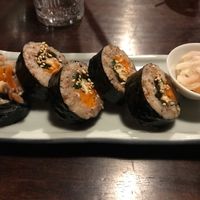 Veggie sushi  at Itadakizen in Kyoto