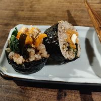 (it was 5 pieces, but we dug in before we thought about taking a photo) at Itadakizen in Kyoto