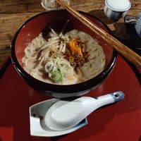 Soy-Milk based Ramen at Itadakizen in Kyoto