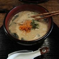 soy milk ramen at Itadakizen in Kyoto