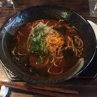 Spicy miso ramen  at Itadakizen in Kyoto
