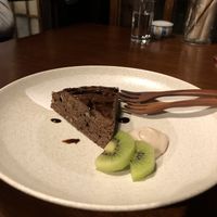 Chocolate cake at Itadakizen in Kyoto