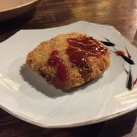 Croquette at Itadakizen in Kyoto