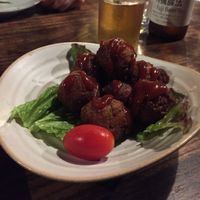 Vegan “Meat” Balls at Itadakizen in Kyoto