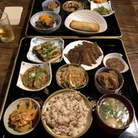 Delicious set dinner meal at Itadakizen in Kyoto