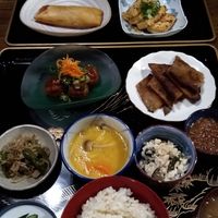 Dinner sets at Itadakizen in Kyoto
