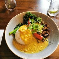 Coconut curry at The Castle in Wakefield